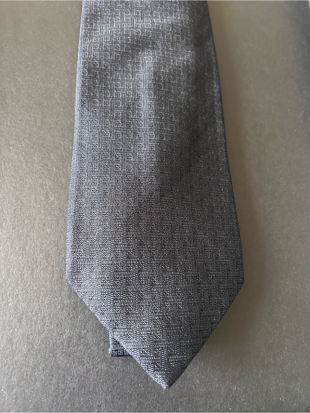 Ralph Lauren Purple Label Navy Textured Men's Tie